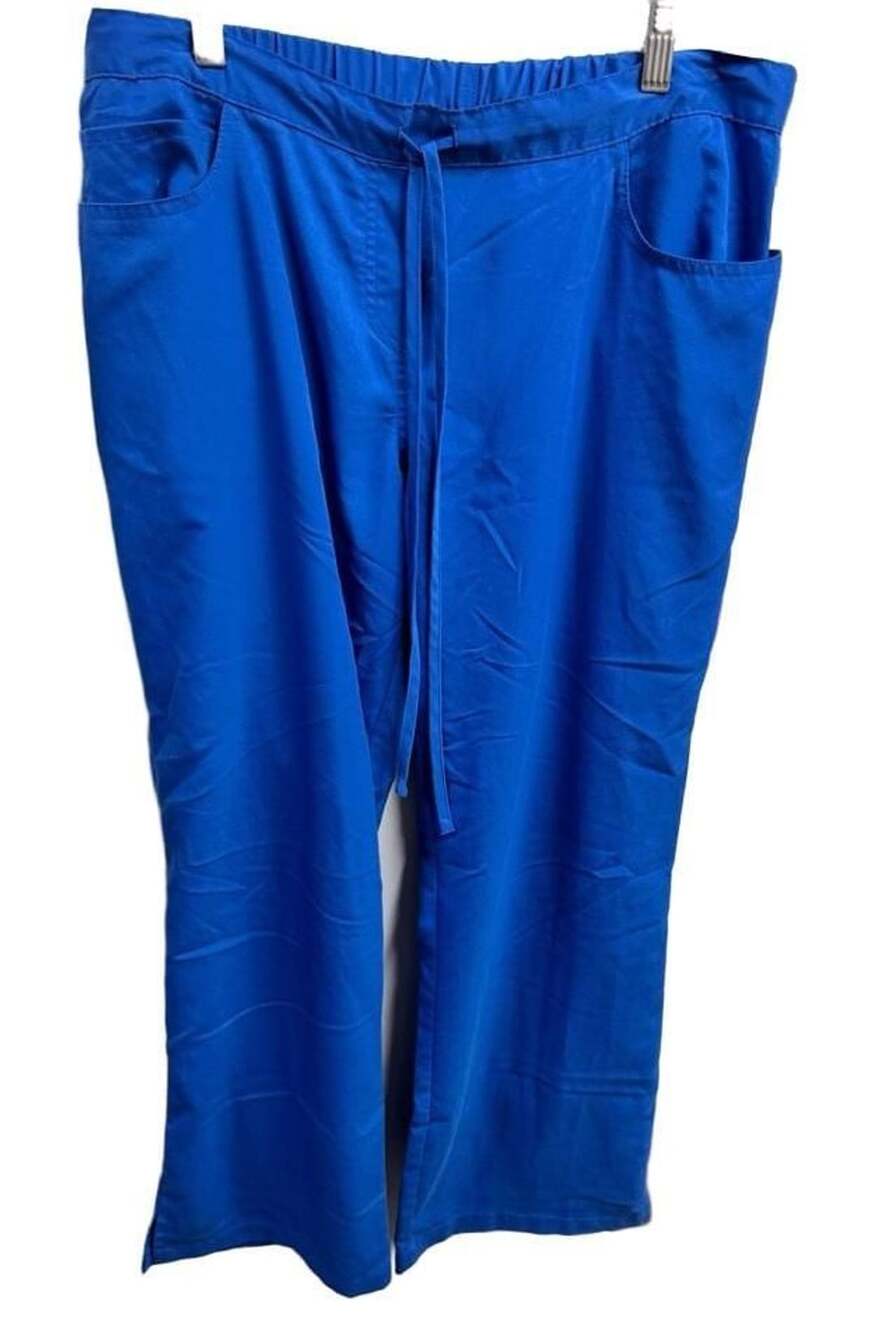 Grey's Anatomy Scrub Pants Size L Royal Blue Drawstring